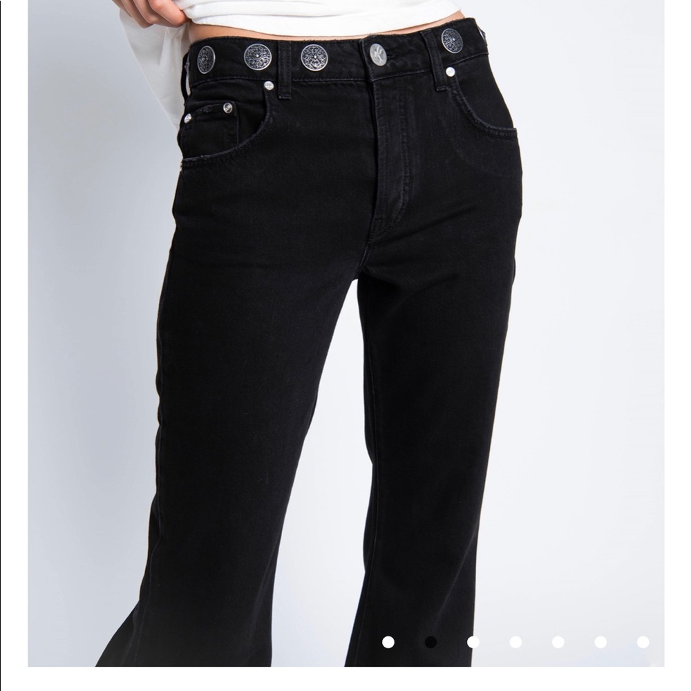COPY - One Teaspoon Black Choncho Flare Jeans